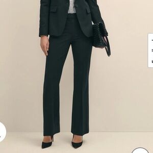 Brooks Brothers Women’s 100% wool The Essentials trouser slacks black